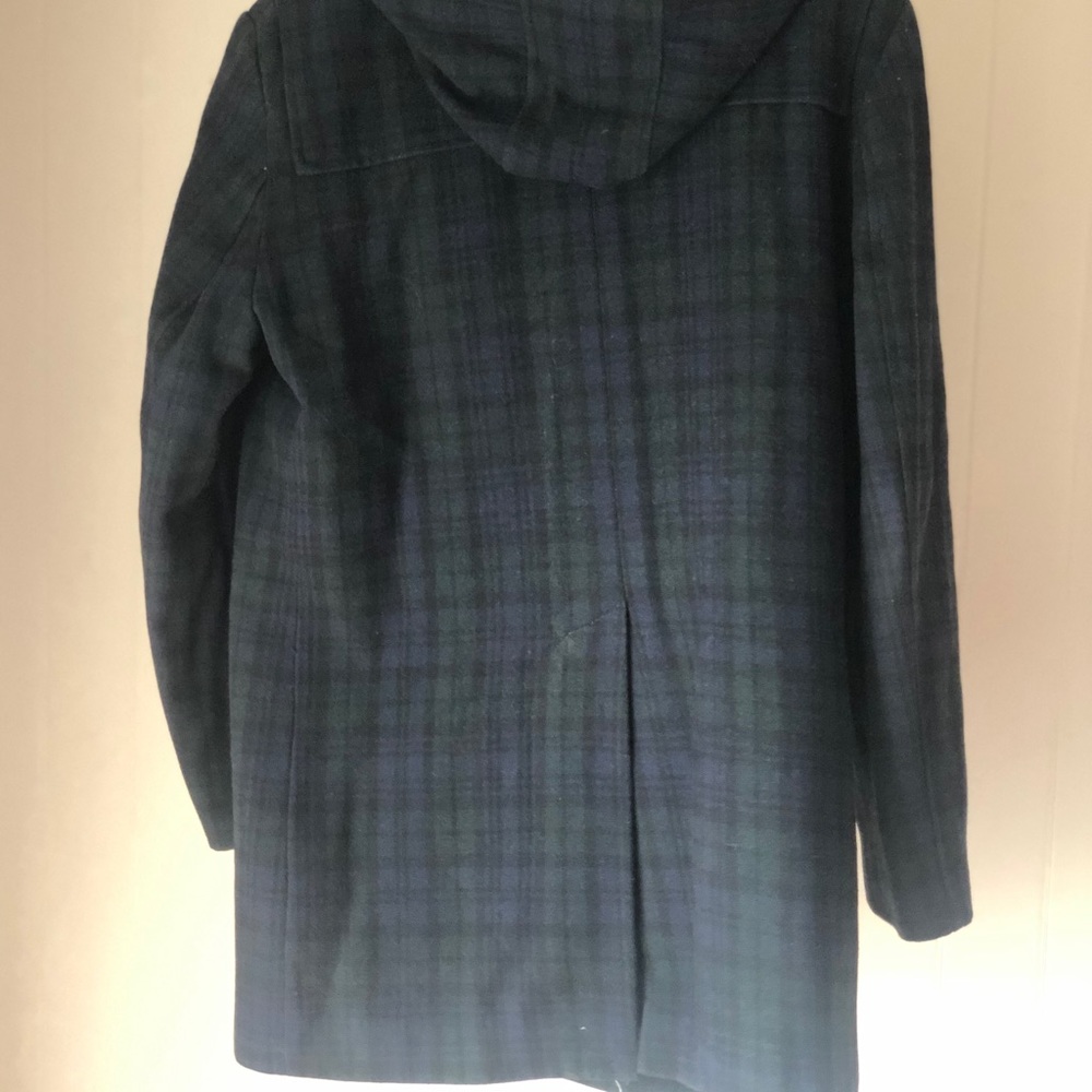 Great warm hooded pea coat